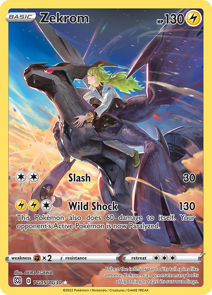 Zekrom Pokémon card