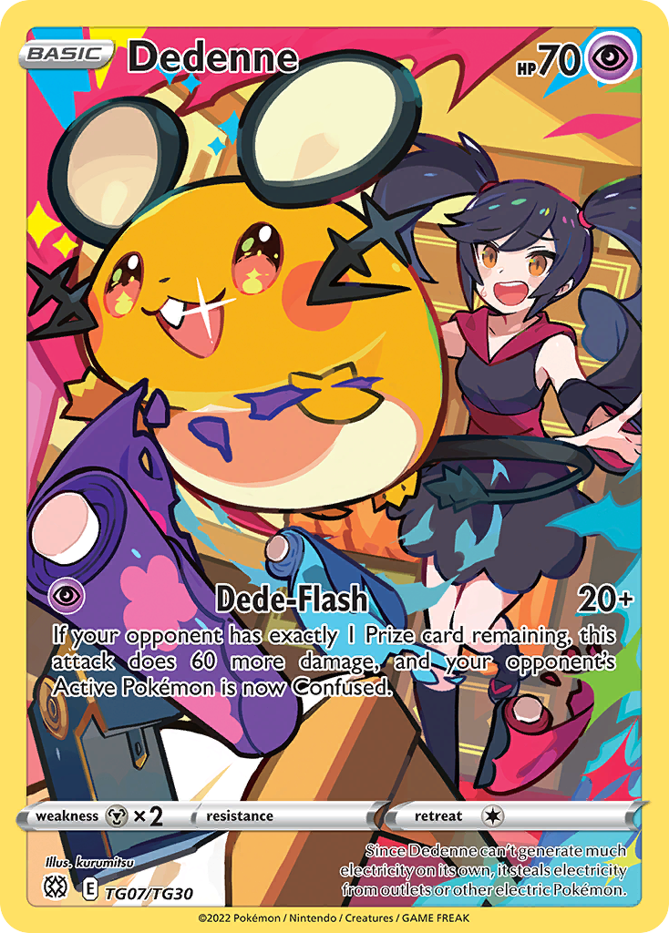 Dedenne Pokémon card
