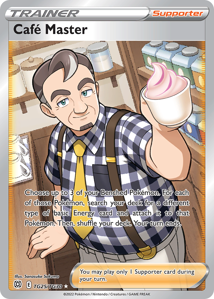 Café Master Pokémon card