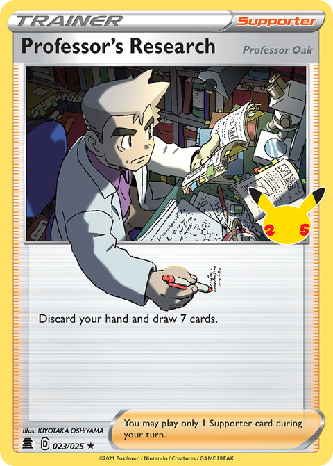 Professor's Research [Professor Oak]