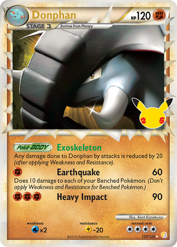 Donphan [HeartGold & SoulSilver] Pokémon card
