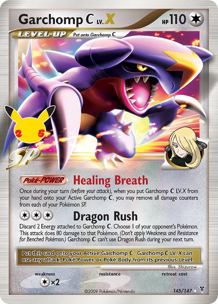Garchomp C LV.X [Supreme Victors] Pokémon card
