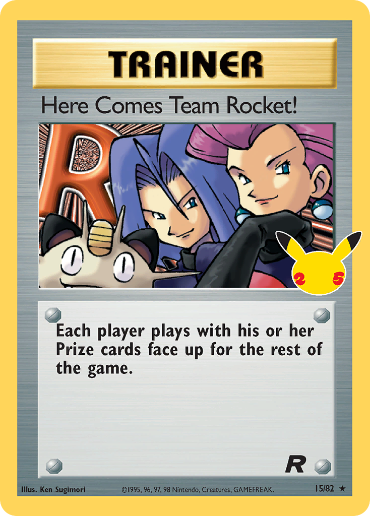 Here Comes Team Rocket! [Team Rocket] Pokémon card