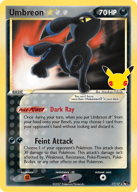 Umbreon Star [POP Series 5]