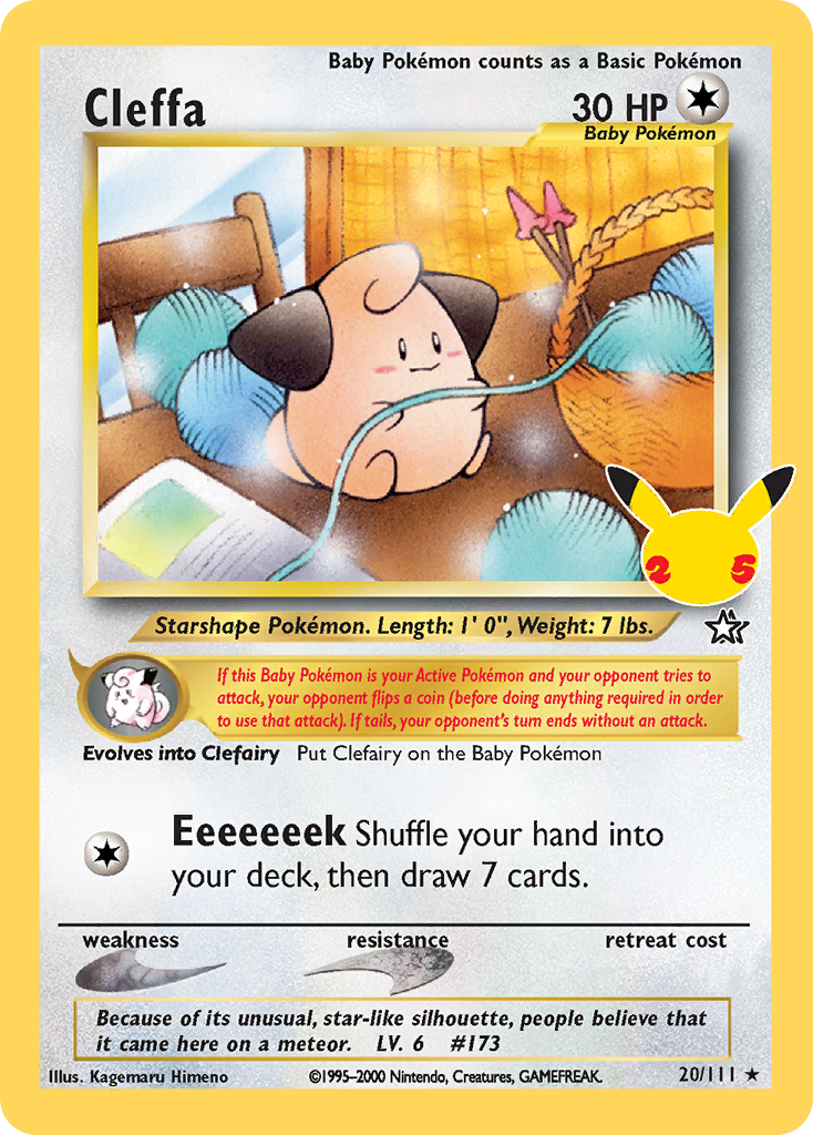 Cleffa [Neo Genesis] Pokémon card