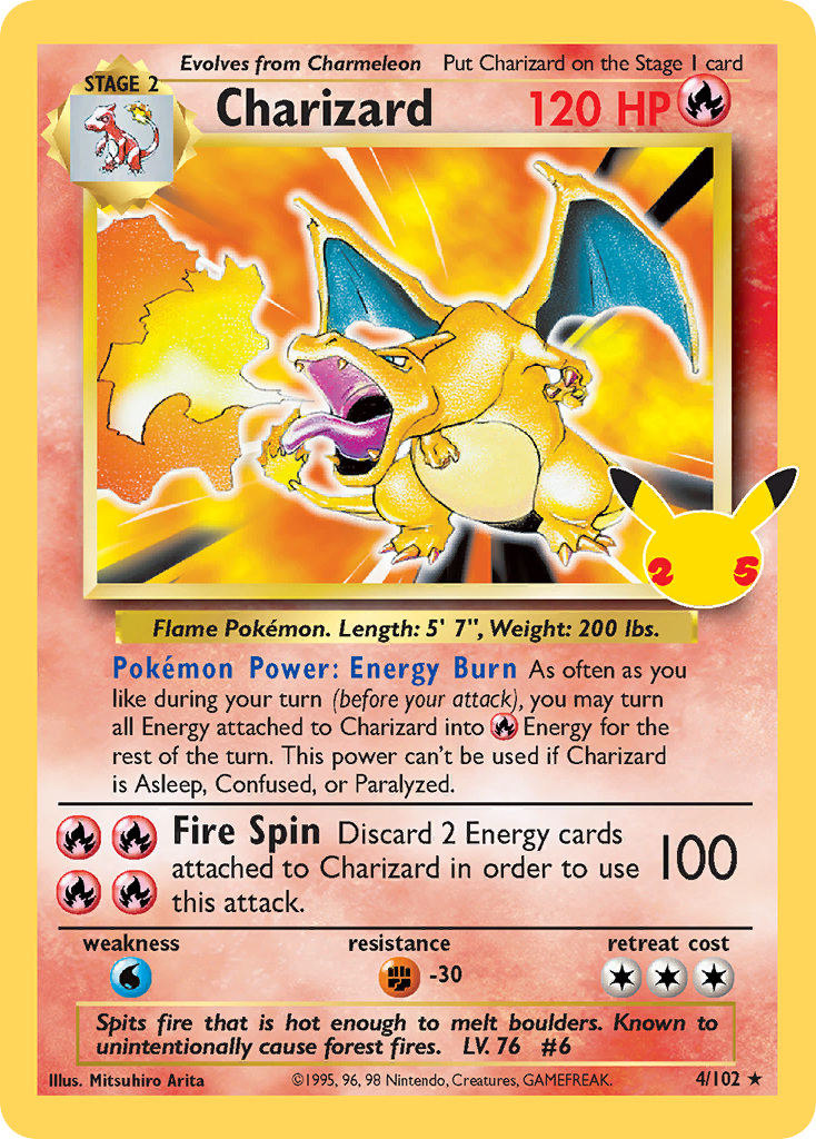 Charizard [Base Set] Pokémon card