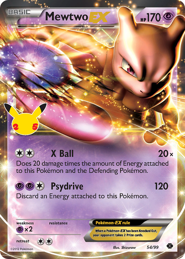 Mewtwo EX [Next Destinies] Pokémon card