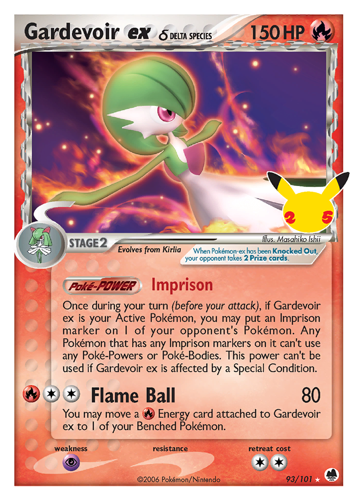 Gardevoir ex δ [EX Dragon Frontiers] Pokémon card