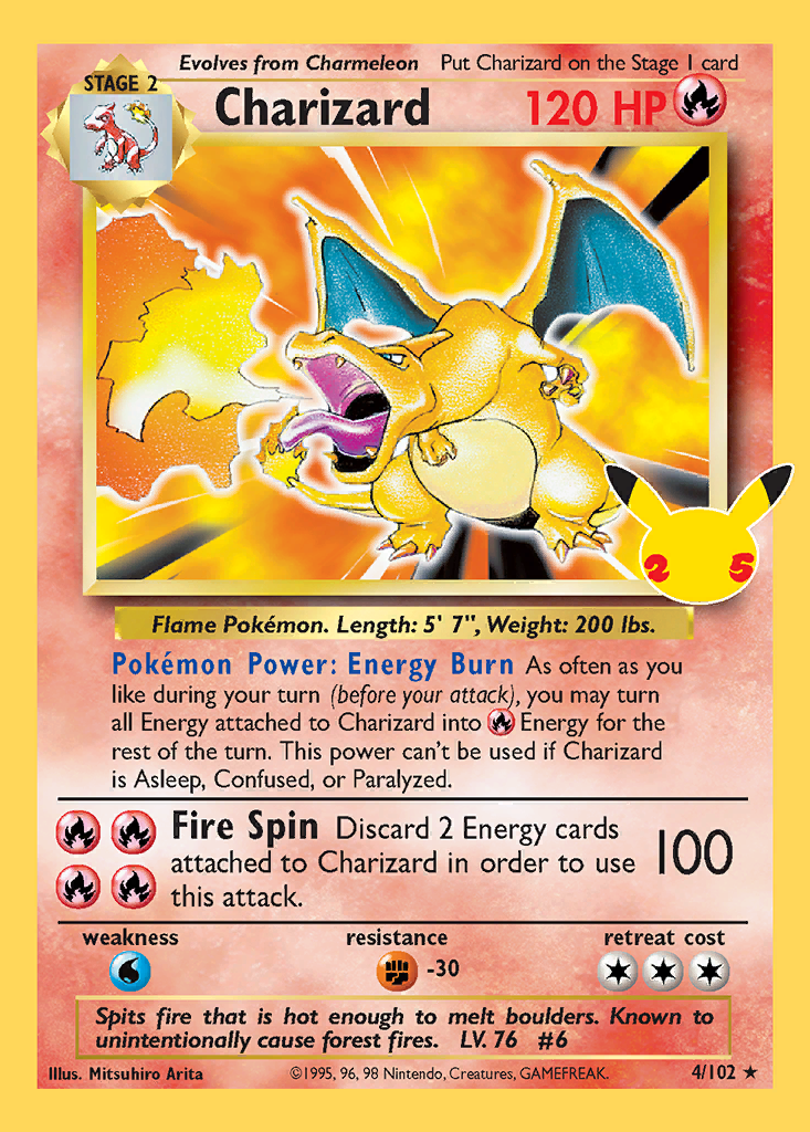 Charizard [Base Set] Pokémon card