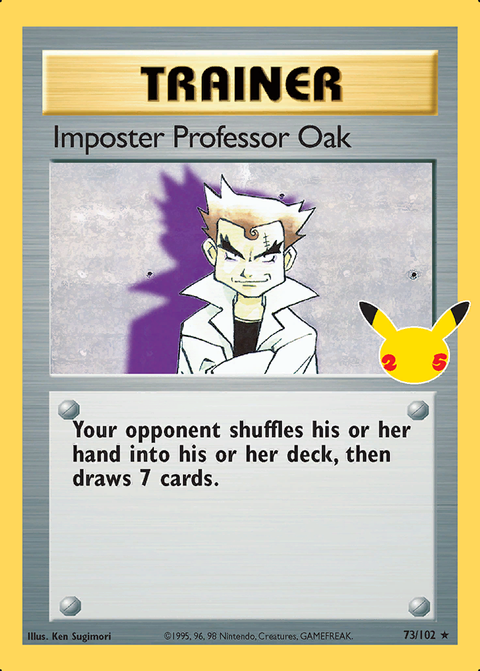 Imposter Professor Oak [Base Set]