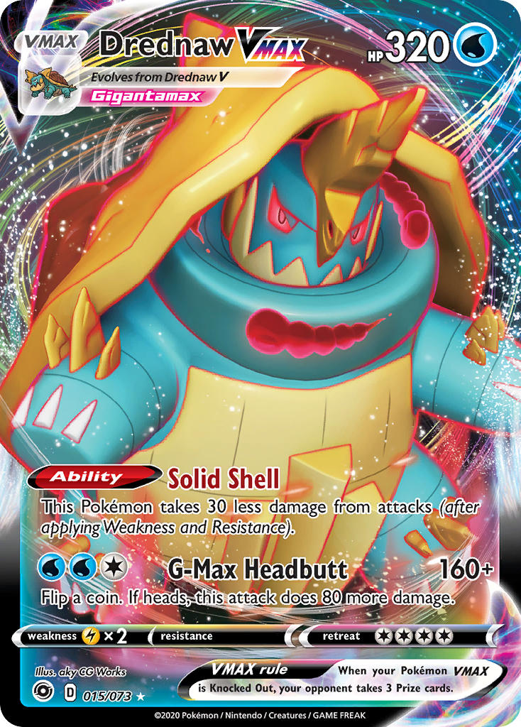 Drednaw VMAX Pokémon card