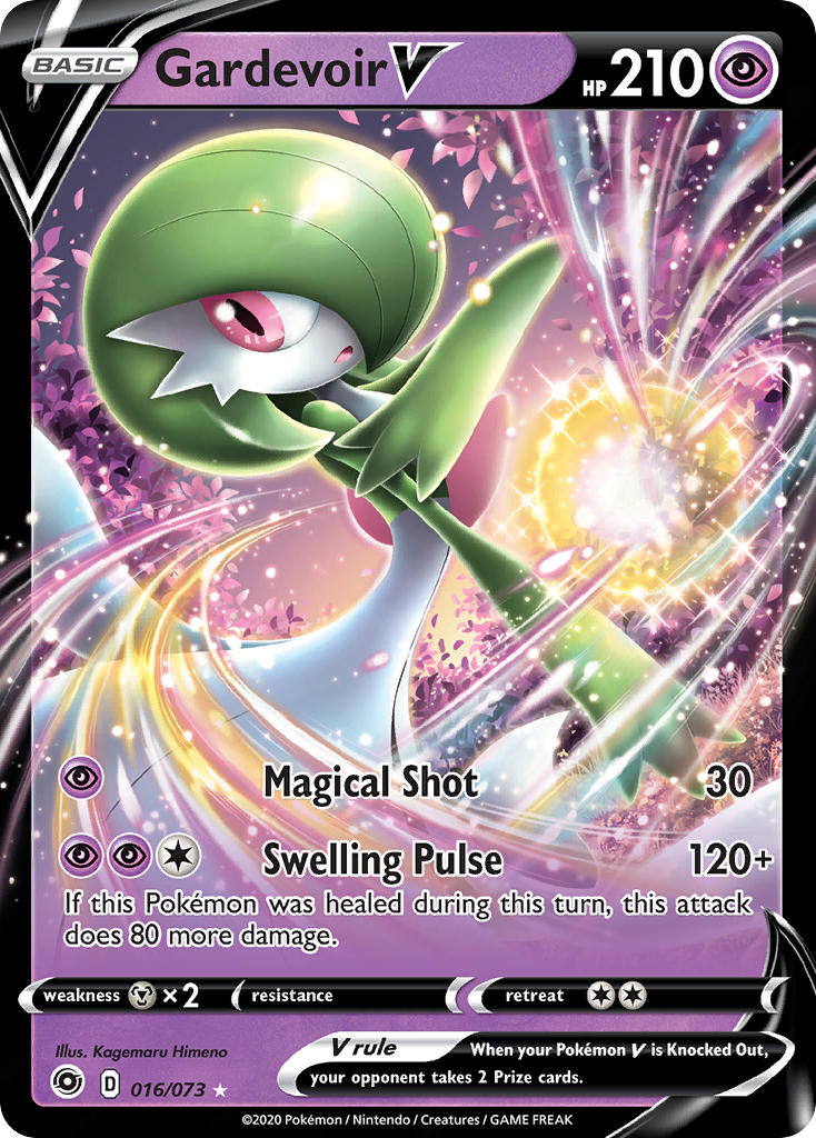 Gardevoir V Pokémon card