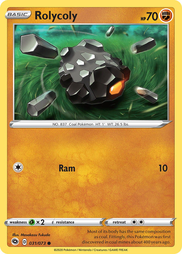 Rolycoly Pokémon card