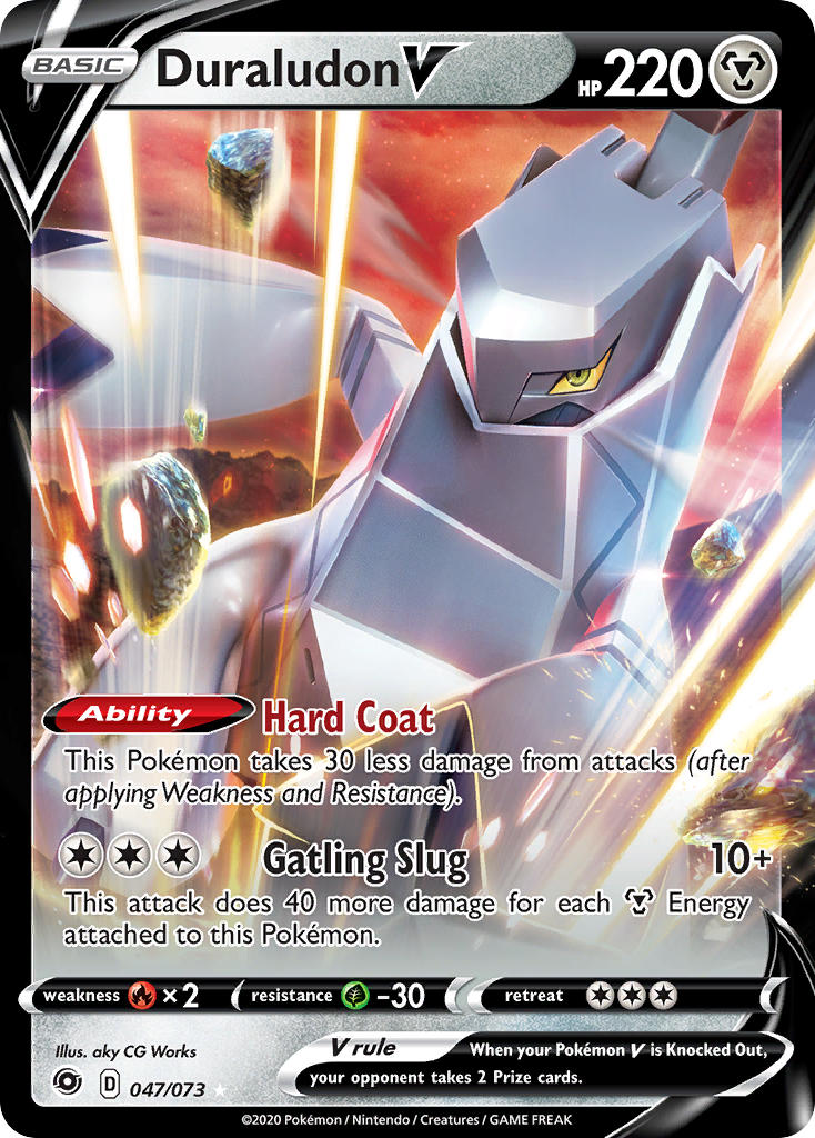 Duraludon V Pokémon card
