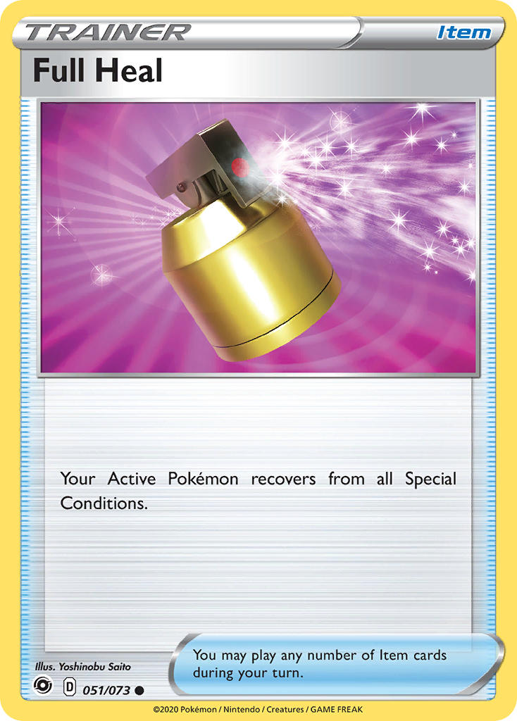 Full Heal Pokémon card