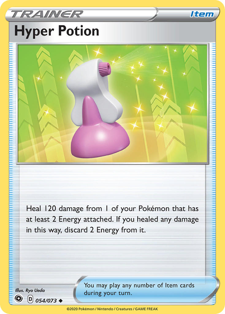 Hyper Potion Pokémon card