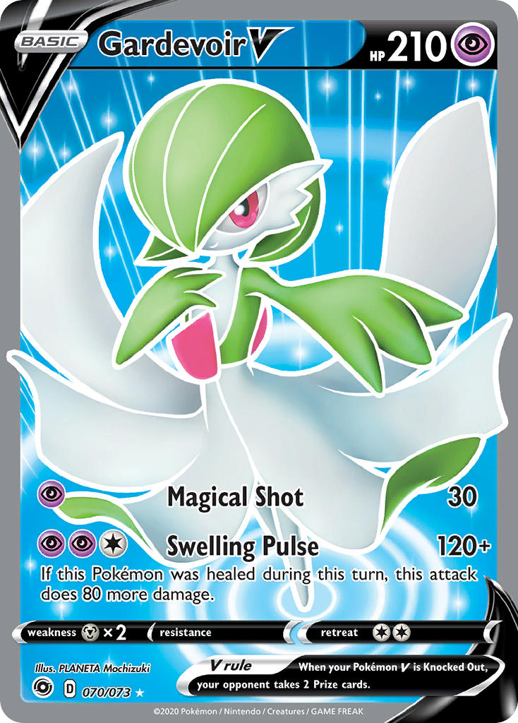Gardevoir V Pokémon card