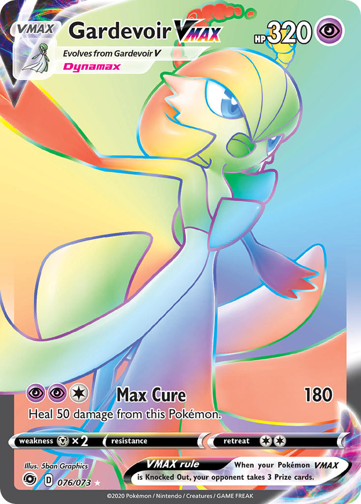 Gardevoir VMAX Pokémon card