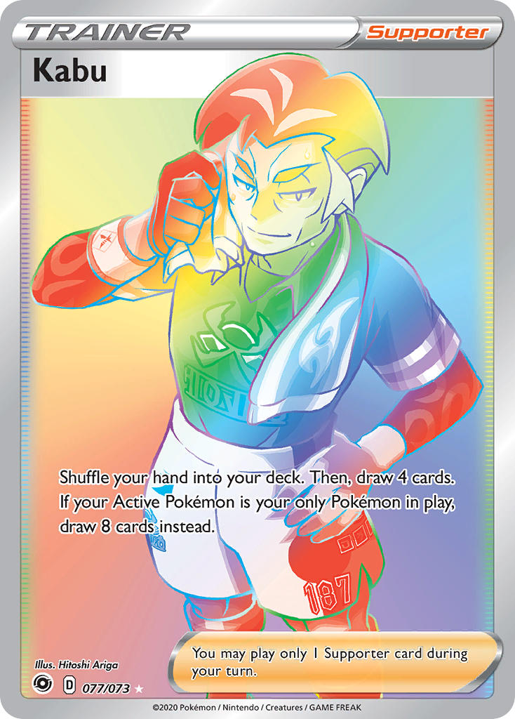 Kabu Pokémon card