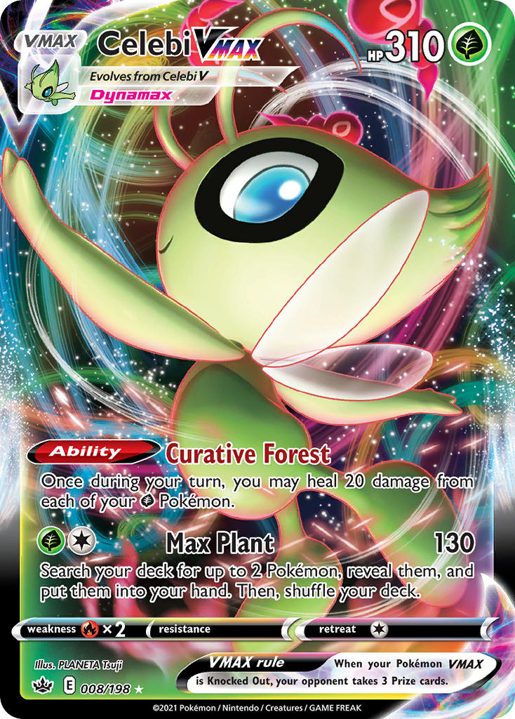 Celebi VMAX Pokémon card