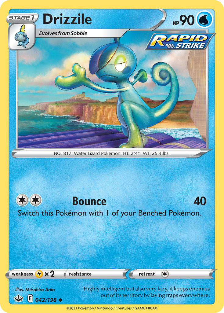 Drizzile Pokémon card