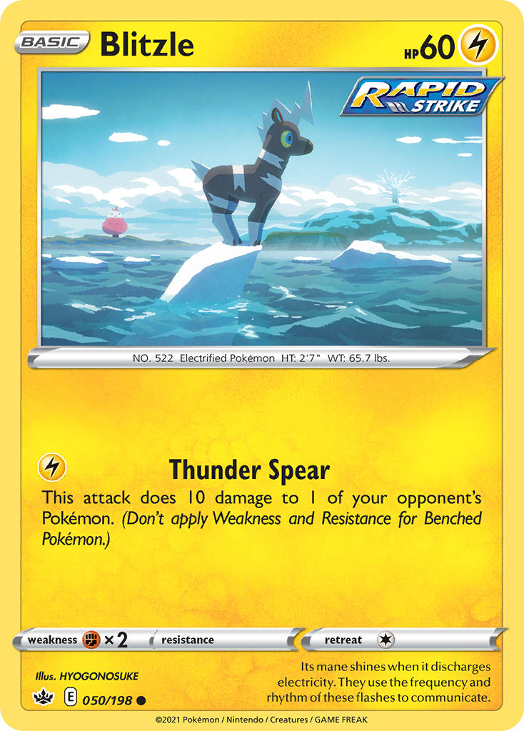 Blitzle Pokémon card