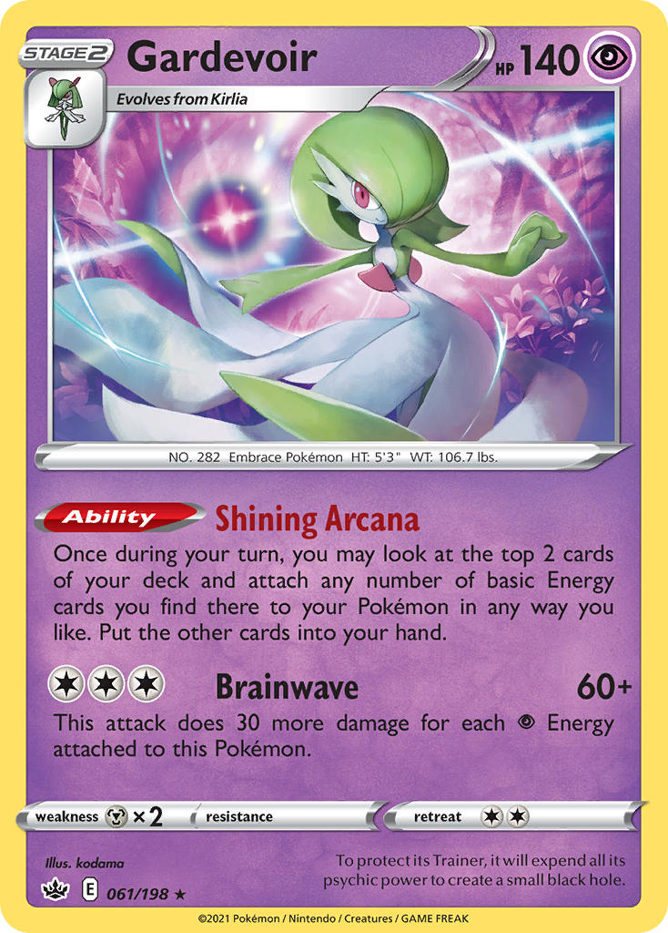 Gardevoir Pokémon card