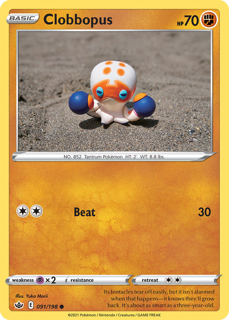 Clobbopus Pokémon card