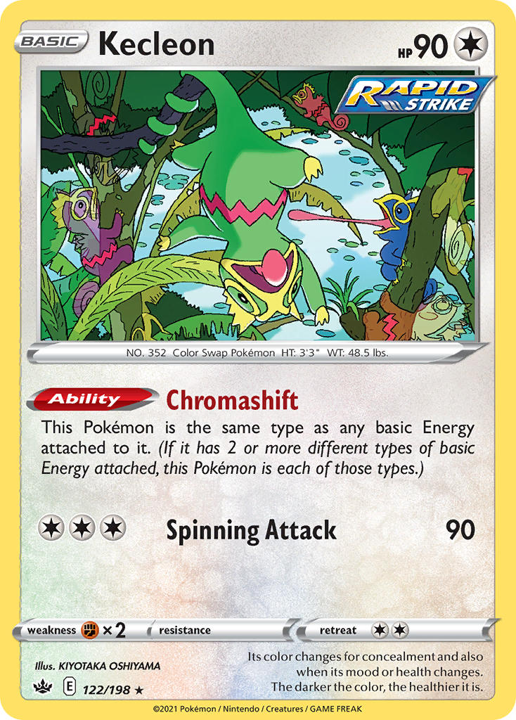 Kecleon Pokémon card