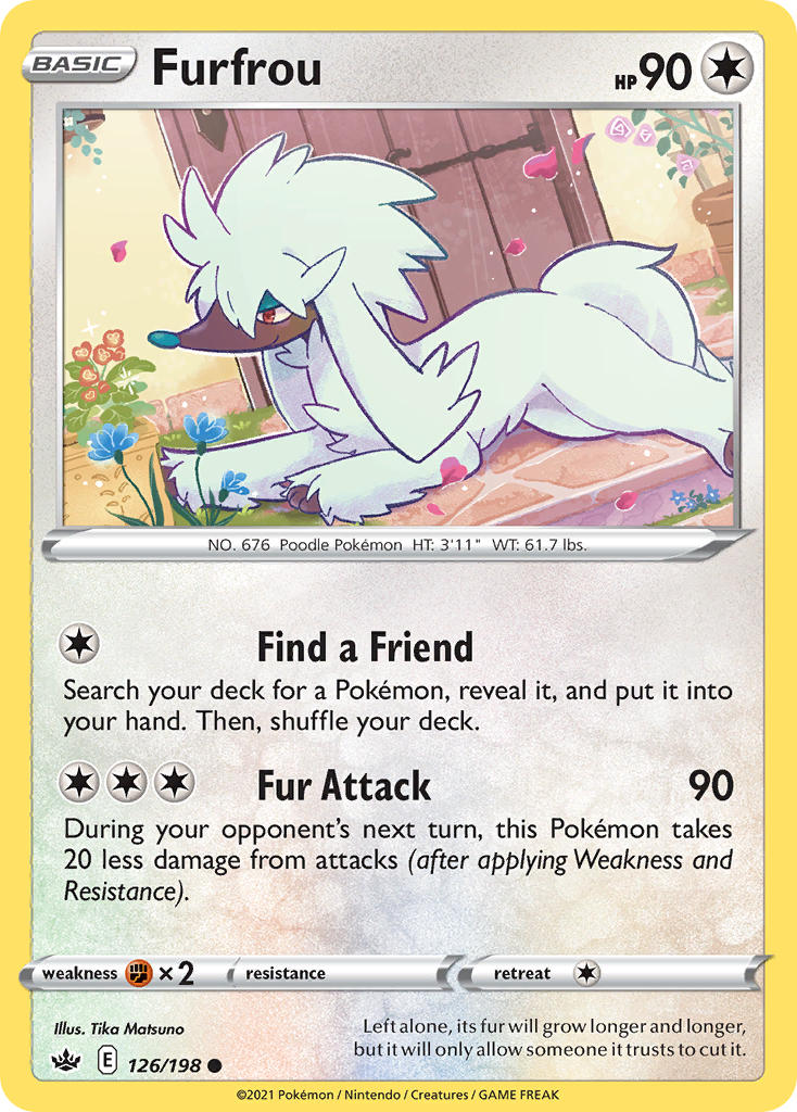 Furfrou Pokémon card