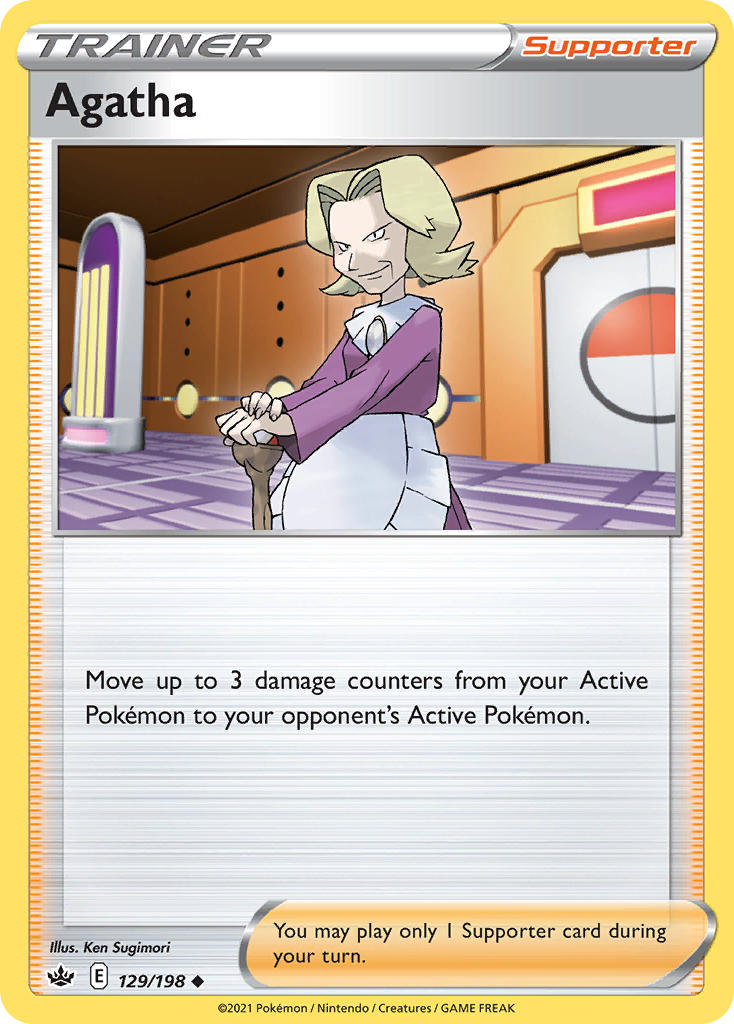 Agatha Pokémon card