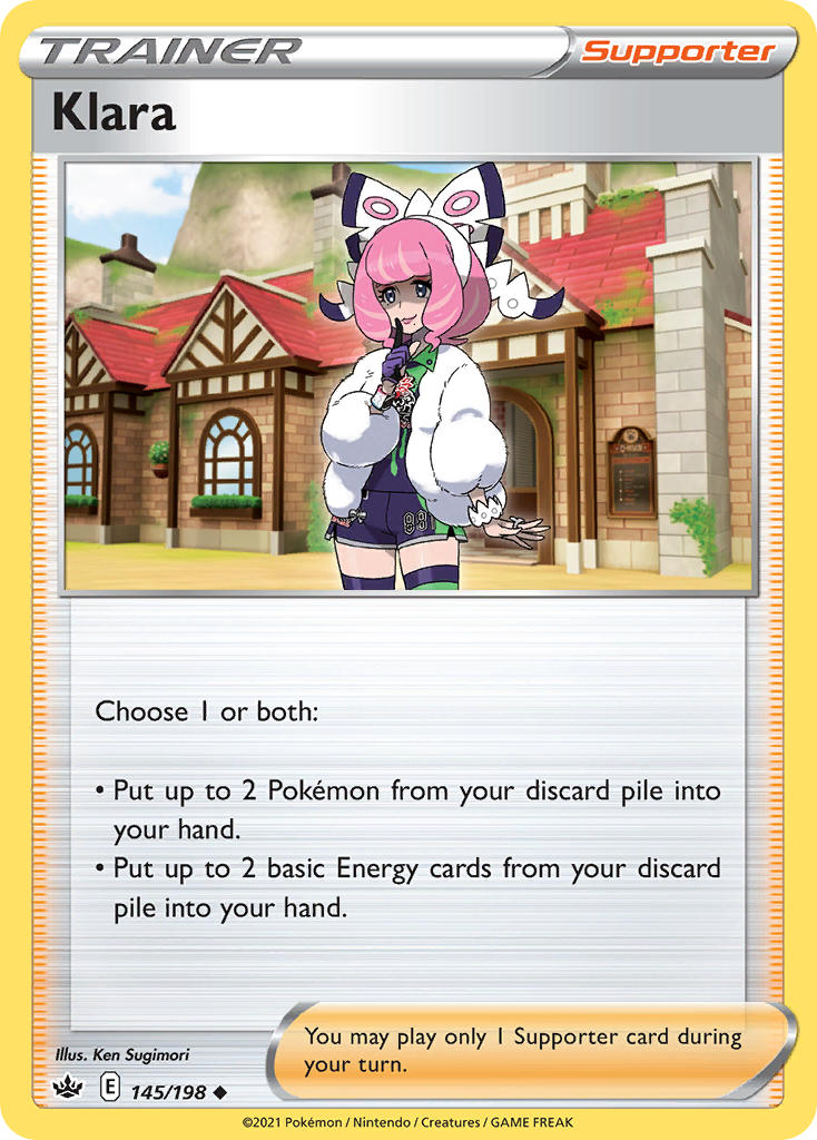 Klara Pokémon card