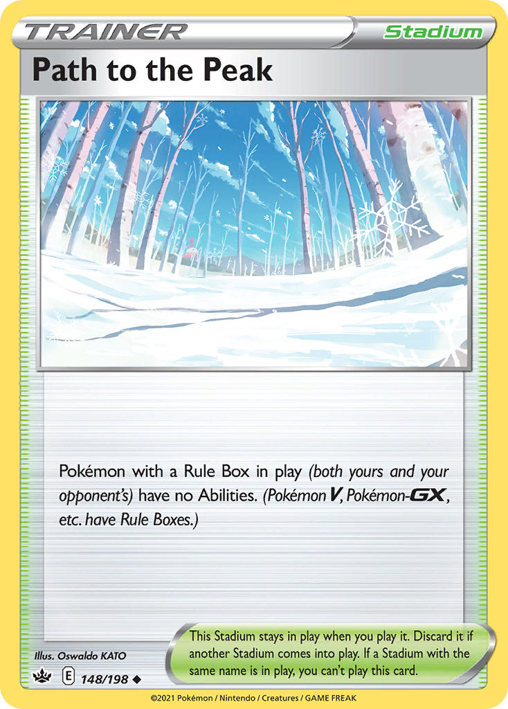 Path to the Peak Pokémon card
