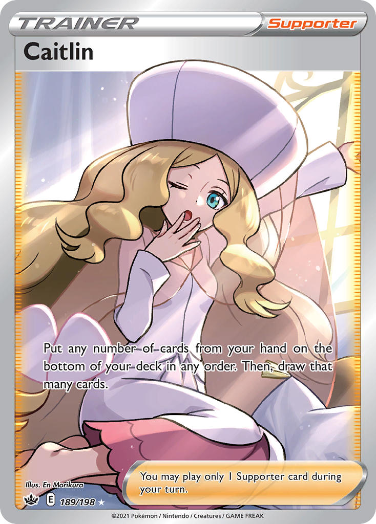 Caitlin Pokémon card