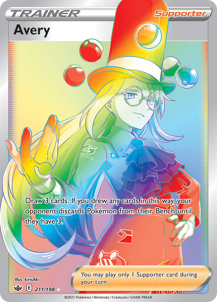Avery Pokémon card