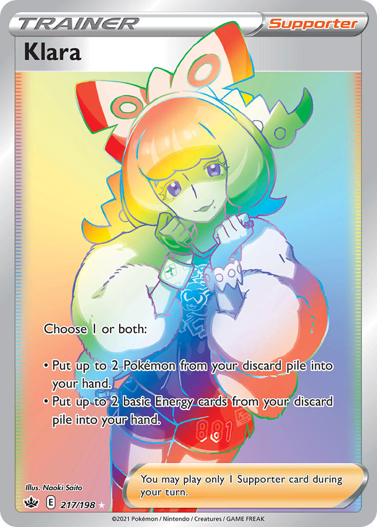 Klara Pokémon card