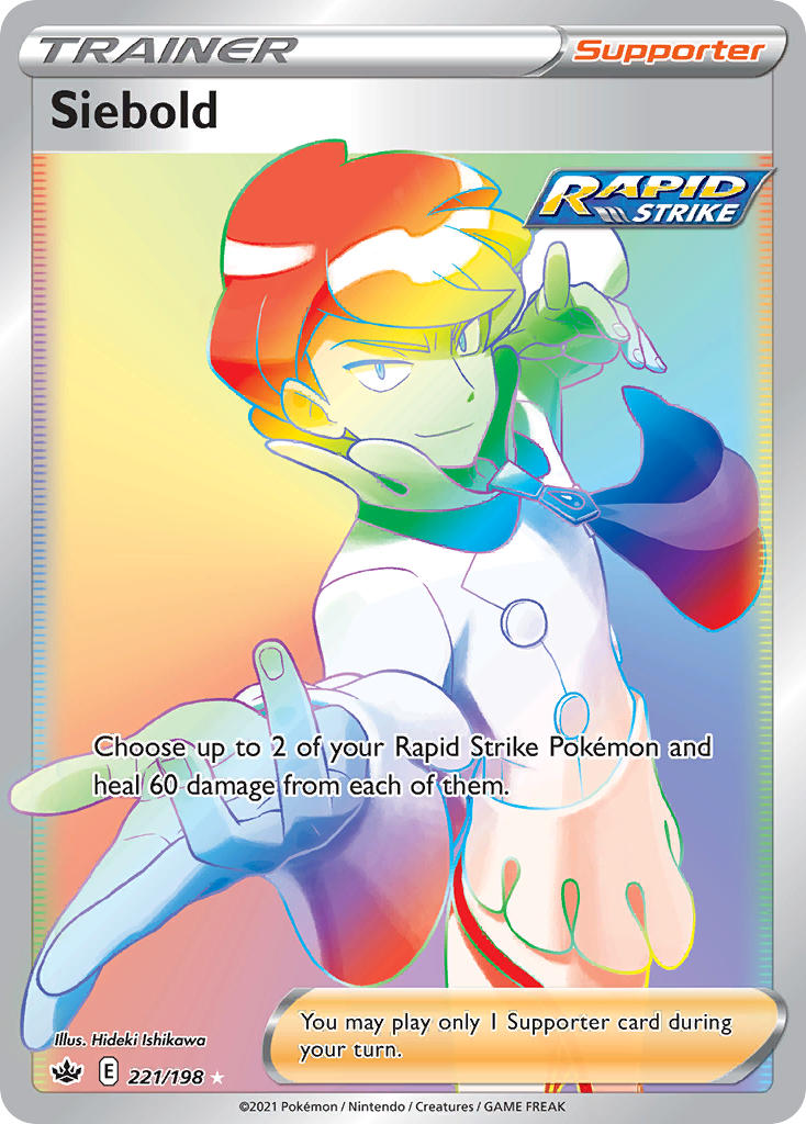 Siebold Pokémon card