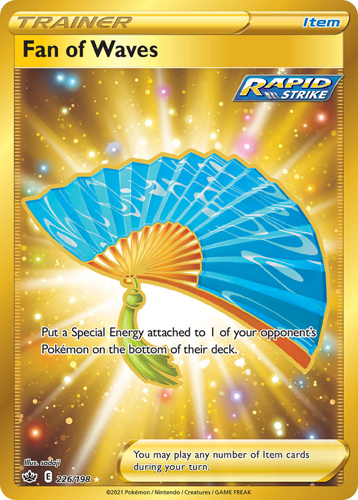 Fan of Waves Pokémon card