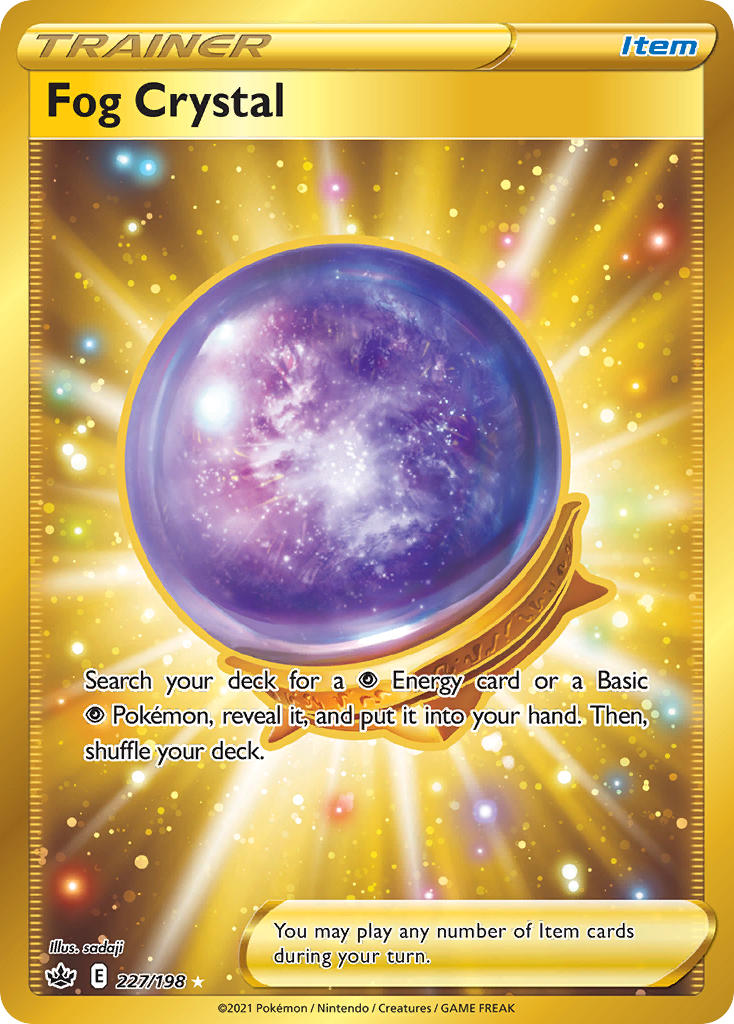 Fog Crystal Pokémon card
