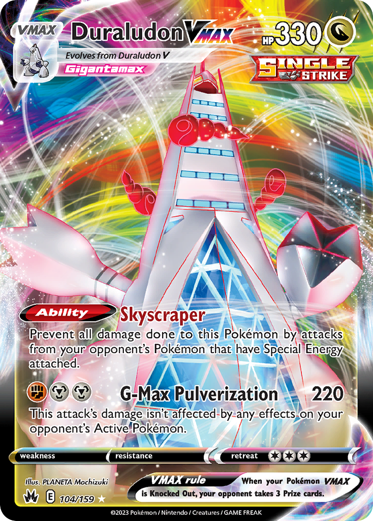 Duraludon VMAX Pokémon card