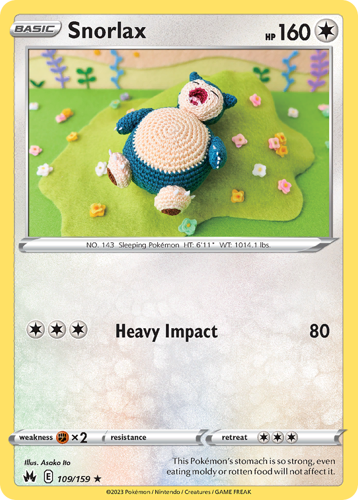 Snorlax Pokémon card