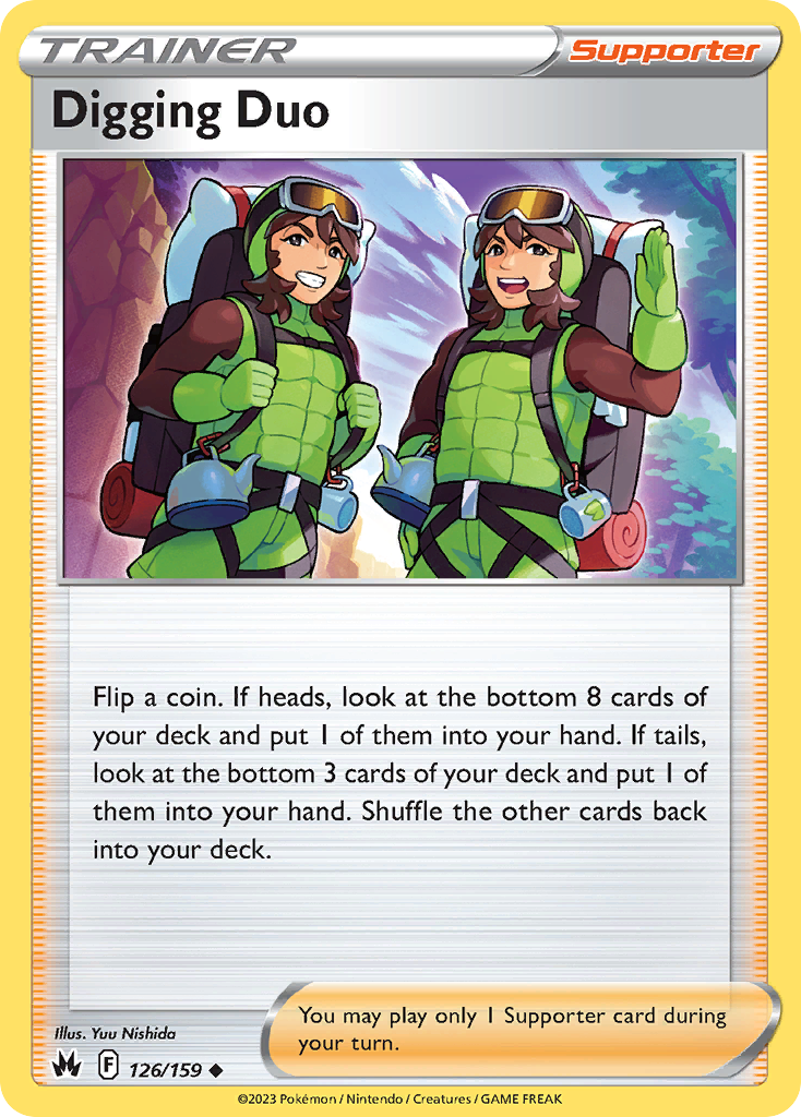 Digging Duo Pokémon card