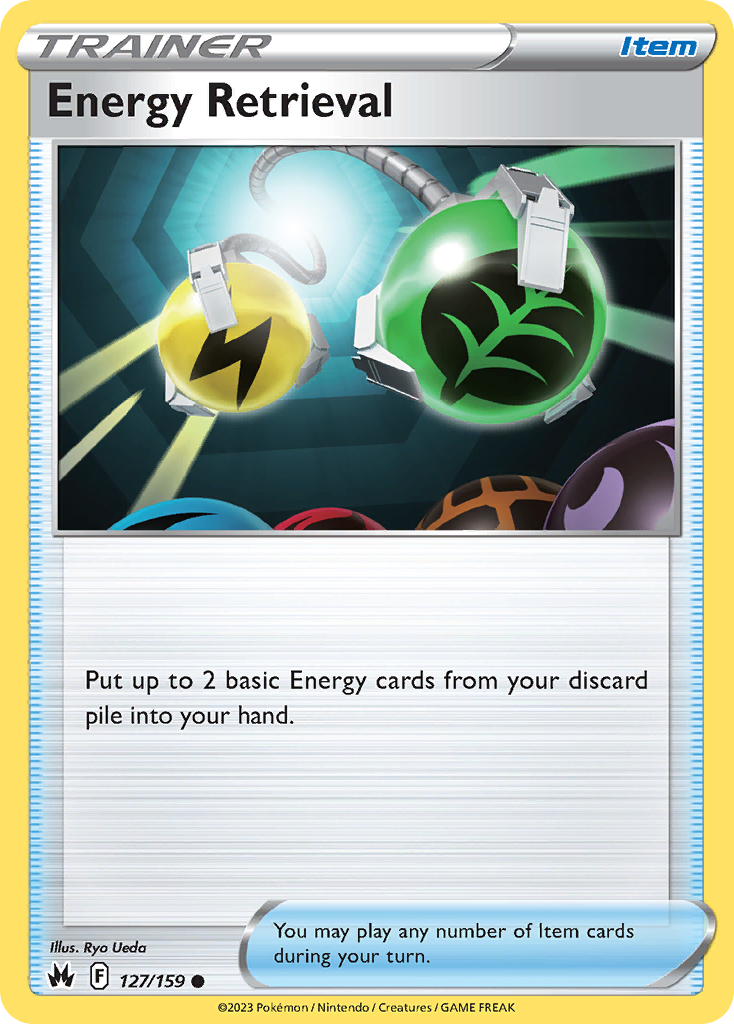 Energy Retrieval Pokémon card