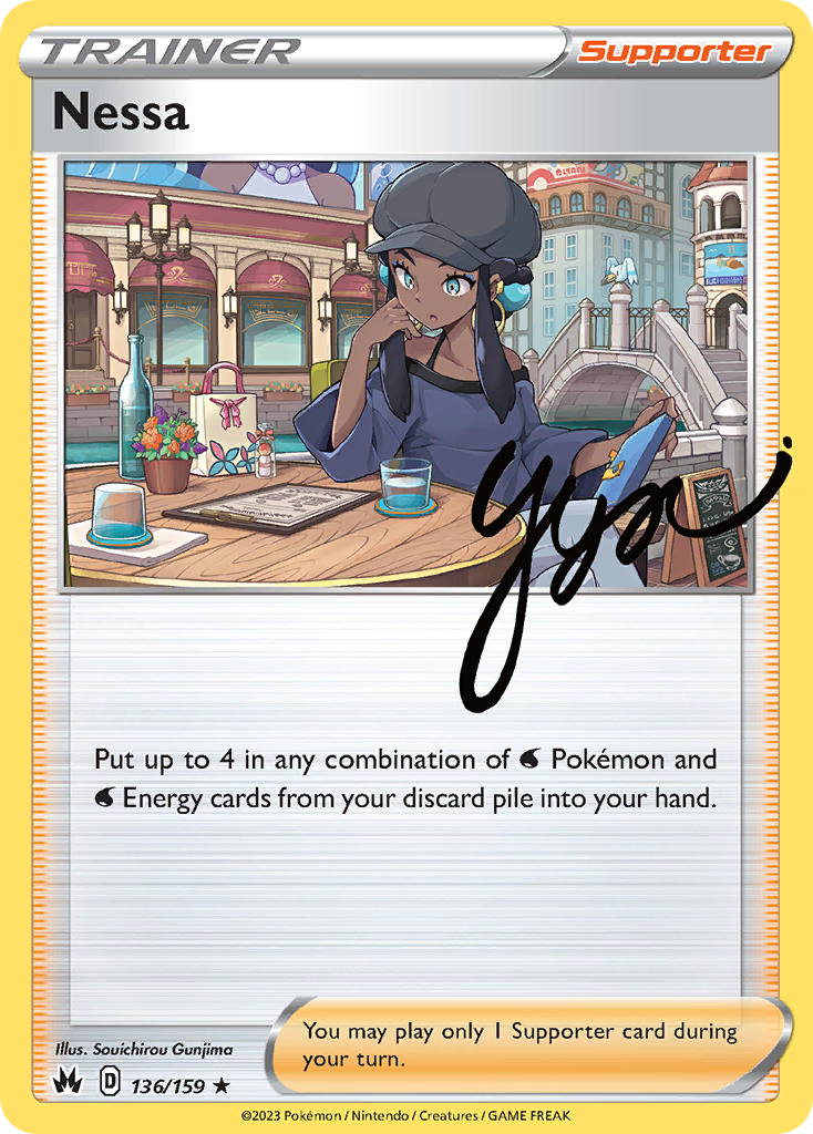 Nessa Pokémon card