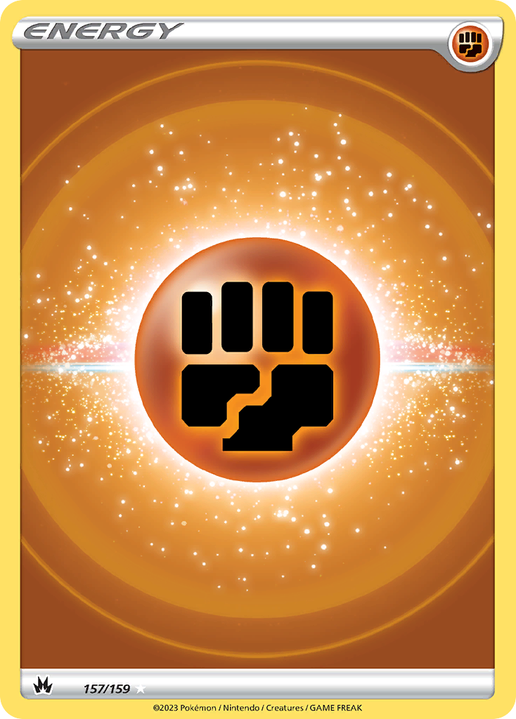 Fighting Energy Pokémon card