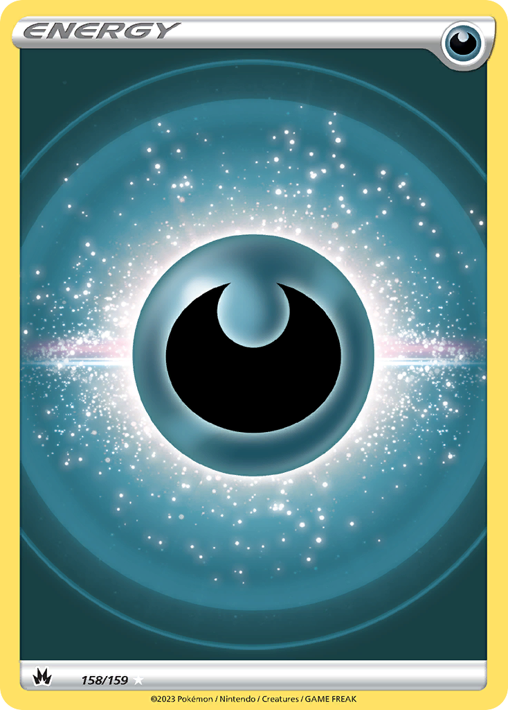Darkness Energy Pokémon card