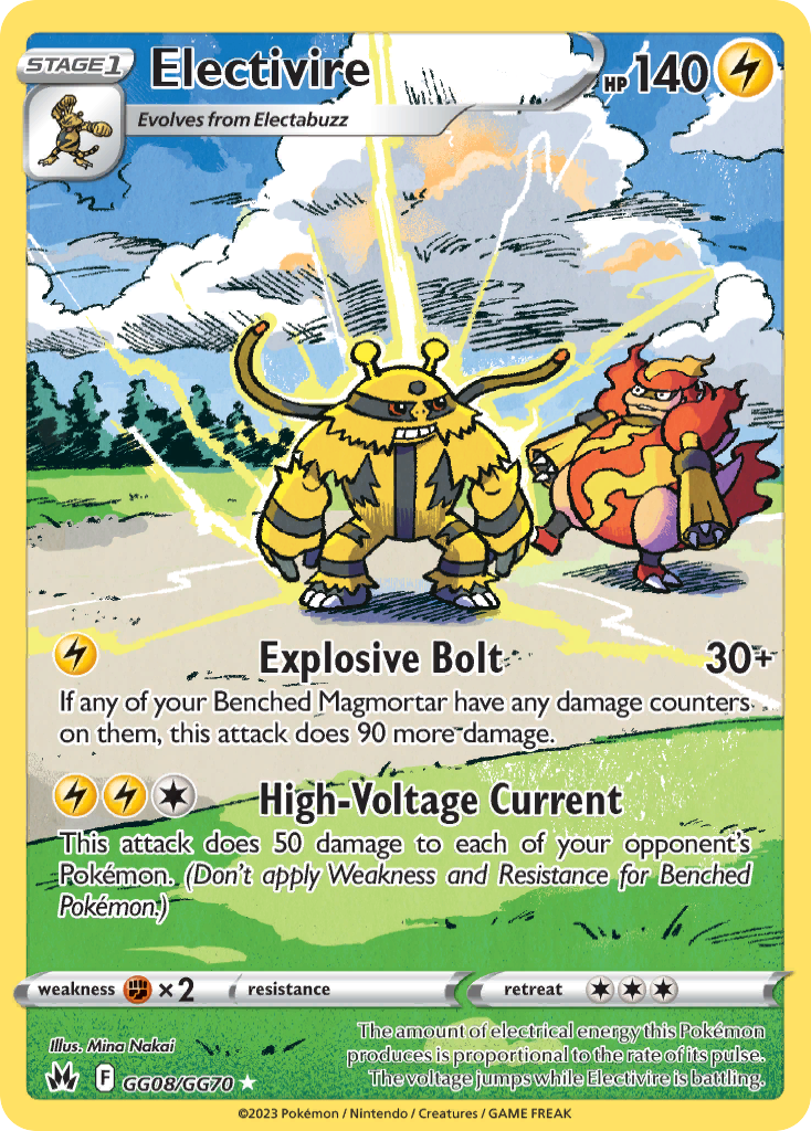Electivire Pokémon card