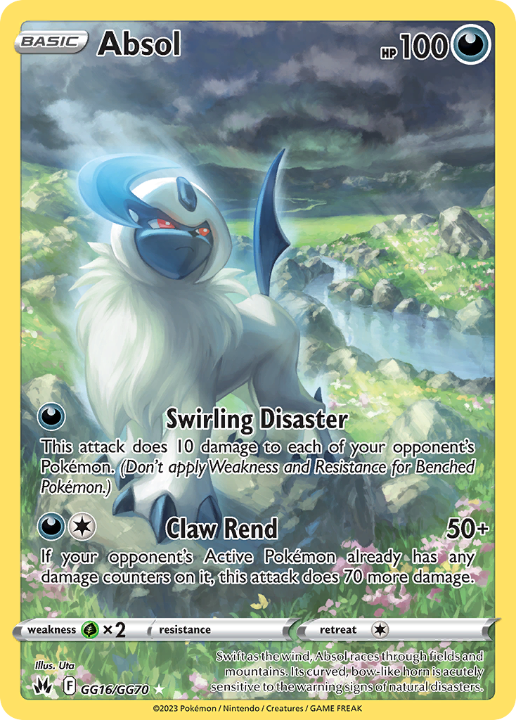 Absol Pokémon card
