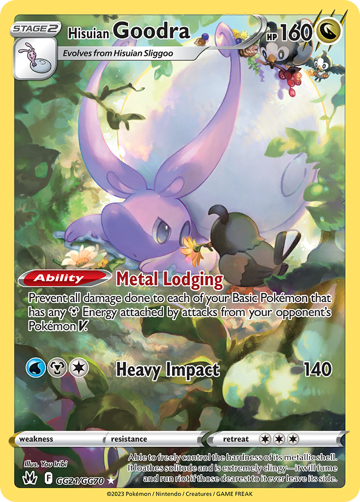 Hisuian Goodra Pokémon card