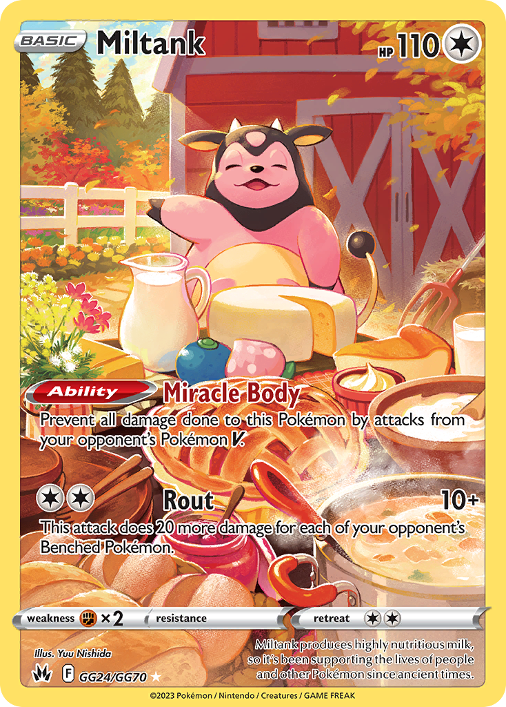 Miltank Pokémon card